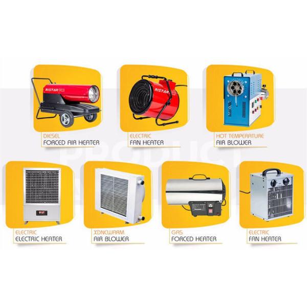 15kw Portable Natural Gas Forced Air Heater , Commercial Gas Space Heaters