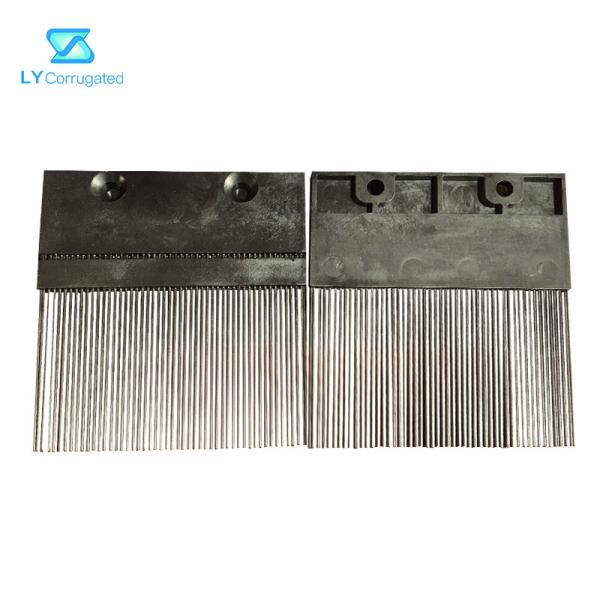 Corrugated Machine Cardboard Supporting Carbon Steel Comb For Slitter Scorer
