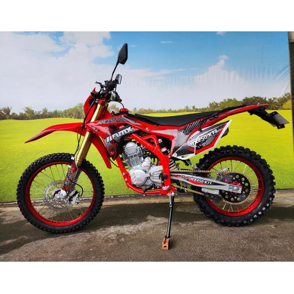 Dirt Bike 250cc Enduro Motocross Bike with Reversed Front Absorber and External Airbag Rear Absorber