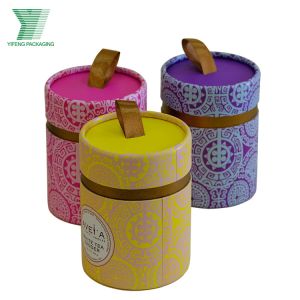Chocolate Paper Tube Food Packaging , CMYK Food Packaging Containers Recyclable