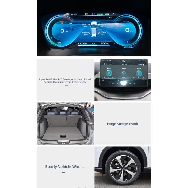 2022 BYD SONG PLUS EV Family SUV with Ternary Lithium Battery and 80% Quick Charge Rate