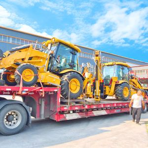 Backhoe Excavator Loader Retroexcavadora CE Certified 4x4 Wheel Loader with