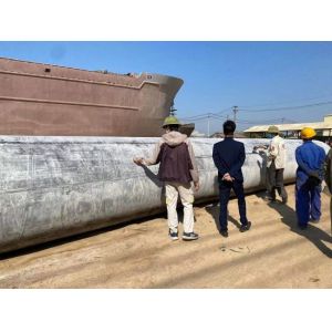ISO14409 Heavy Lifting Ship Launching Airbags 7layers 1.5*15m