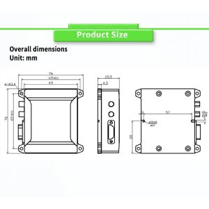 Accurate heading with UNIVO antenna stable attitude inertial navigation system