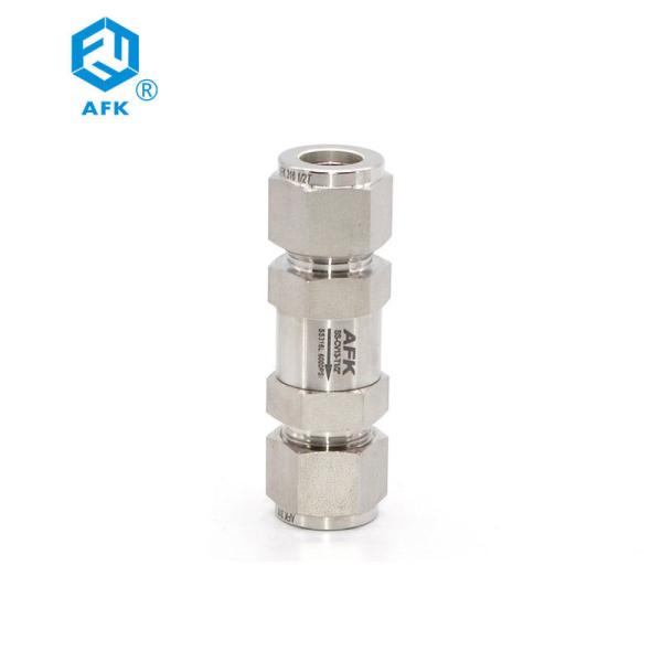 Buy High Pressure Air Compressor Check Valve Stainless Steel One Way Fuel Check Valve 6mm OD at wholesale prices