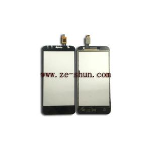 Black / White Cell Phone Replacement Touch Screens For Alcatel OT 6016