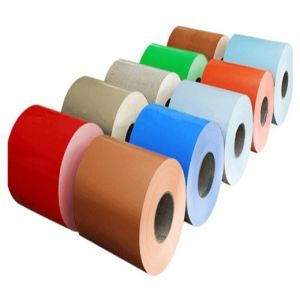 Back Painting Prepainted Galvalume Steel Coil Chromated 25um Making Pipes