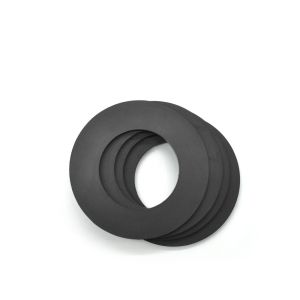 FKM Molded Rubber Seal Black Low Compression Set Rubber Flat Washer