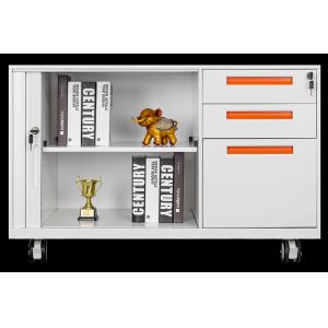 China Australian Style 0.7mm 620mm Height Metal Tambour Cupboards on sale