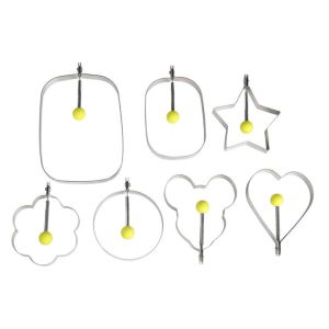 Stainless Steel DIY Love Egg Omelette Mold Thickened Non Stick Multi Functional