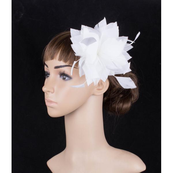 Chic Sinamay Base and Feather Fascinator Hat for Event Party Supplies