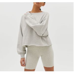 Oversized Soft Crew Neck T Shirt