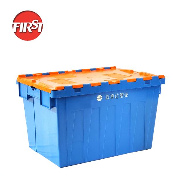 Industrial Logistics Packaging Made Simple with 67L Stackable Plastic Crates and
