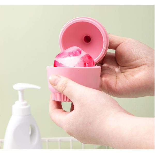 Sustainable Silicone Beauty Facial Ice Mold Roller Massager for Face Eyes and Neck