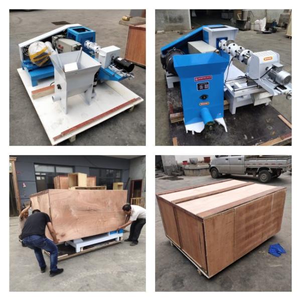 500kg/H Floating Fish Feed Extruder With 1-12mm Pellet Pet Food Extruder with CE