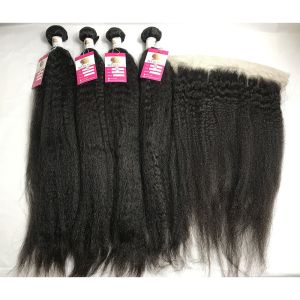 Full Thick 26 Inch Kinky SGS 100% Brazilian Virgin Hair