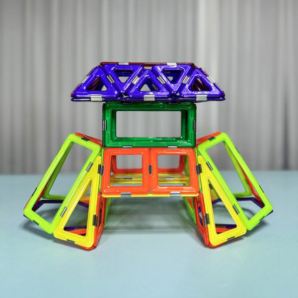 STEM Learning Magnetic Construction Toys City Gate Structure Magnetic Shape