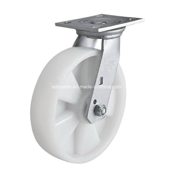 Buy Smooth and Quiet Edl Heavy 8" 450kg Plate Swivel PA Caster 7018-26 with 6mm Thickness at wholesale prices