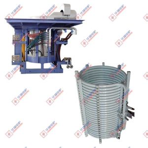 Energy Saving Induction Melting Furnace Industrial Complete