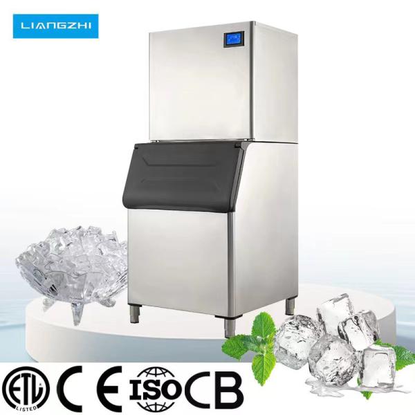 High Capacity Water Cooling 450kg Cube Ice Maker LZ-1000 for Bar at 760*850