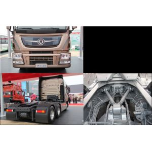 Dongfeng 6X4 480HP Tractor Head Truck With Cummins Engine Emission Euro 4 ,
