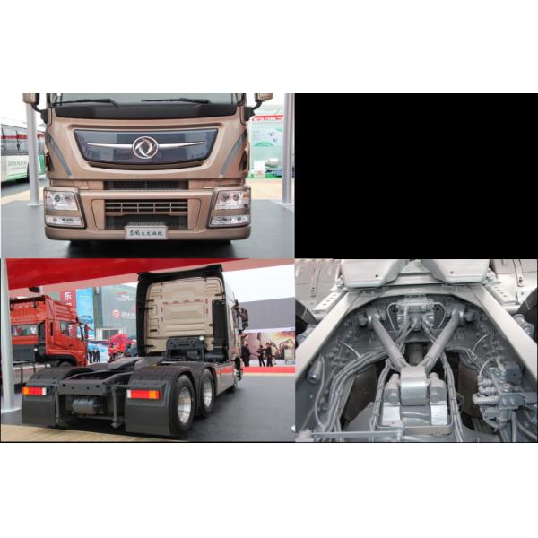 Dongfeng 6X4 480HP Tractor Head Truck With Cummins Engine Emission Euro 4 ,
