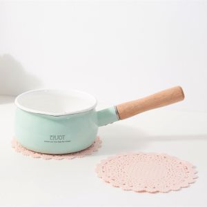 Heat Insulation Nordic Style Silicone Pot Holders Protect Desktop