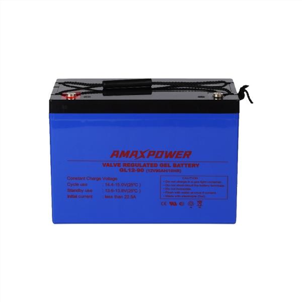 Buy SMF Rechargeable 12v Vrla Gel Type Battery 90ah Solar Battery Price IEC at wholesale prices