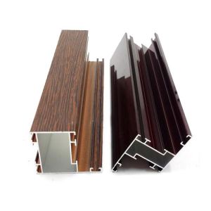 Customized 6m Aluminum Window Series Profiles For Building