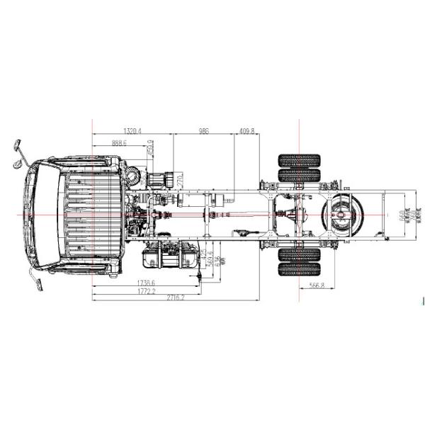 Foton BJ1035V5JV5-04/BJ1035V5JV7-02，3000/3360mm Wheelbase -S1 Honeycomb AMT Recreational Vehicle