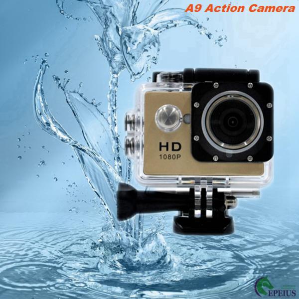 H.264 Underwater Diving 1080P HD Action Camera A9 With 2.0 Inch LCD Display