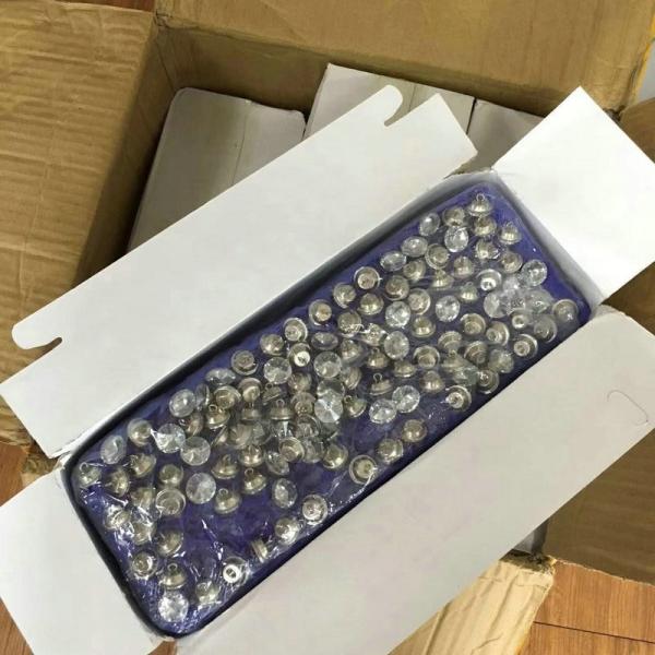 high quality 20MM round glass stone button for clothing,crystal rhinestone/upholstery button manufactory