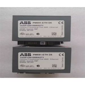 ABB PM591-ETH 1SAP150100R0270 AC500 Controller Module