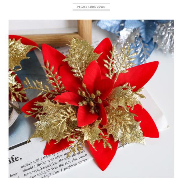 Onion Cloth Plush Cloth Powder Sprinkled Simulated Christmas Wreath Accessories