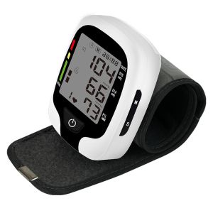 Home Wrist Electronic Blood Pressure Monitor 0-280mmHG With LCD Large Screen