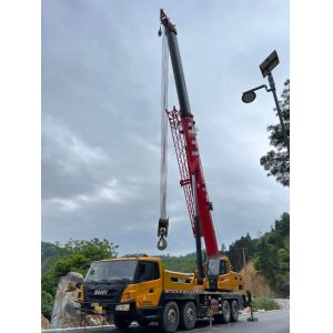 2013 Sy Maximum Lifting Height 40m Orange and Red Crane for Construction Company