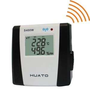 8192 Records Zigbee Data Logger Temperature Data Logger With Display White Black