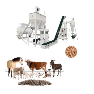 45KW Ring Die Feed Pellet Machine Sheep Cattle Feed Pellet Machine