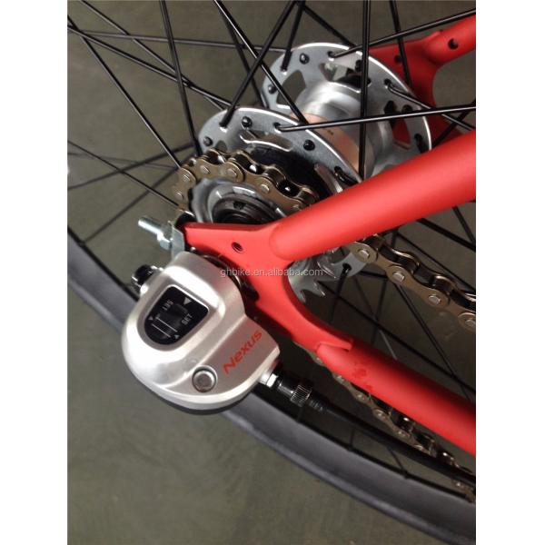 Red Color 3 Speed Fixed Gear Bike with Kenda Tire and Neco Head Set on Chromoly Frame