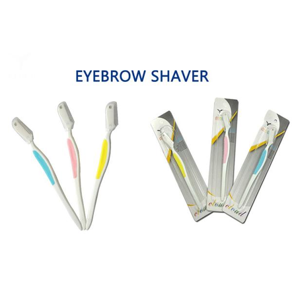 Womens Face Hair Shaving Razor Mini Eyebrow Shaver Stainless Steel With Safe Cover