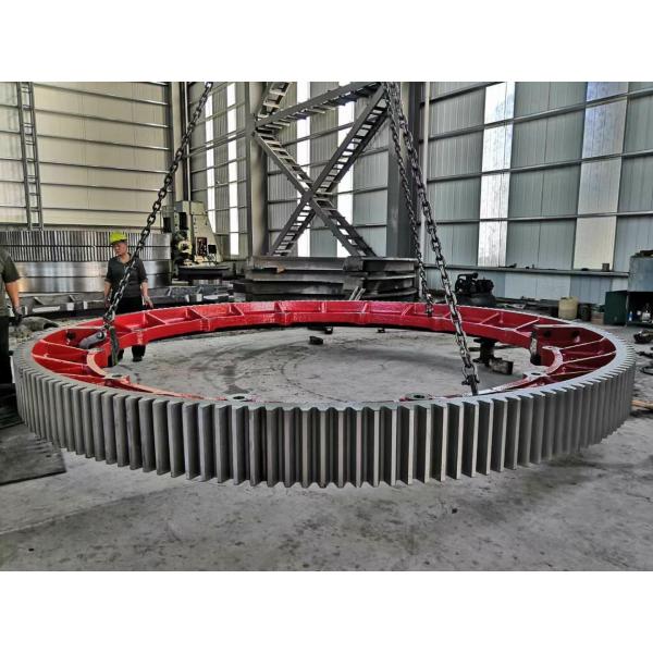 Carbon Steel Or Alloy Steel Large Mill Girth Gear For Ball Mill And Rotary Kiln
