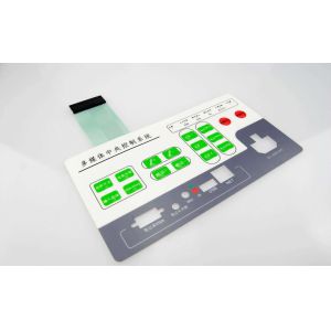 Scratchproof ZIF Connector Tactile Membrane Switches