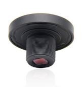 1.08mm Fixed focus lens 1/3 chip full glass 360 panoramic camera HD wide angle