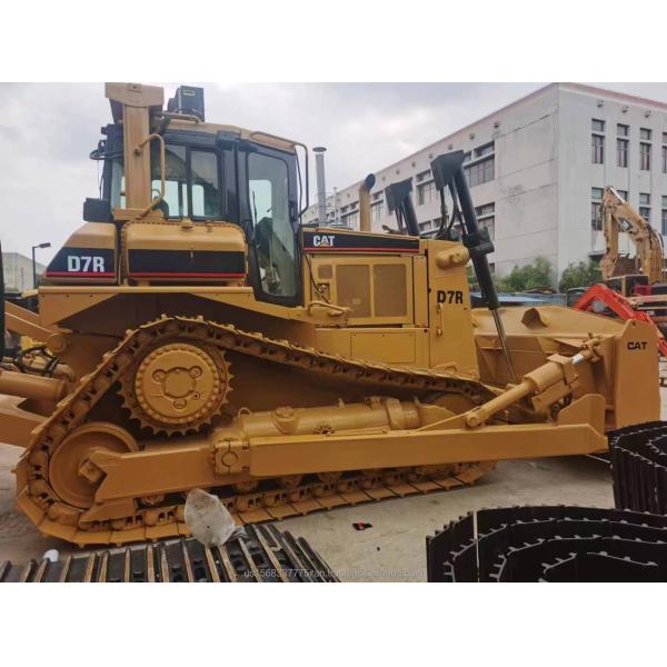 Used Cat D7R Bulldozer with Original Hydraulic Cylinder 23400 KG Construction Machine