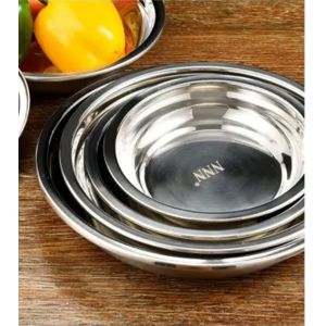 26cm Stainless Steel Pan Food Container Bowel Steam Table Pan