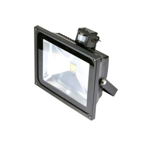 Pure White Workshop Garden 60 Hz 50Hz 50W LED Floodlight With PIR Sensor