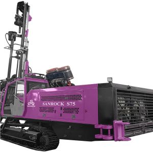 Integrated DTH Drilling Equipment Depth 28m Hydraulic Mining Drilling Rig