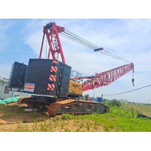 Quality Construction Used Spider Crane Telescoping Crawler Crane Used 150ton for sale