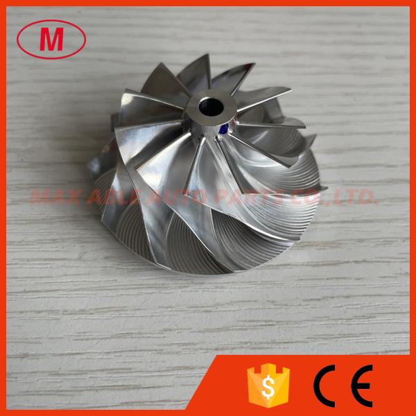 CT10 40.60/55.69mm 17201-0L020HF 11+0 blades turbo milling/aluminum 2618/billet compressor wheel FOR Upgrade 17201-0L020