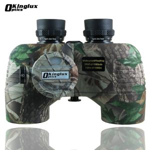 Military Waterproof Waterproof Nautical a Binocular with compass 7x50mm Fully